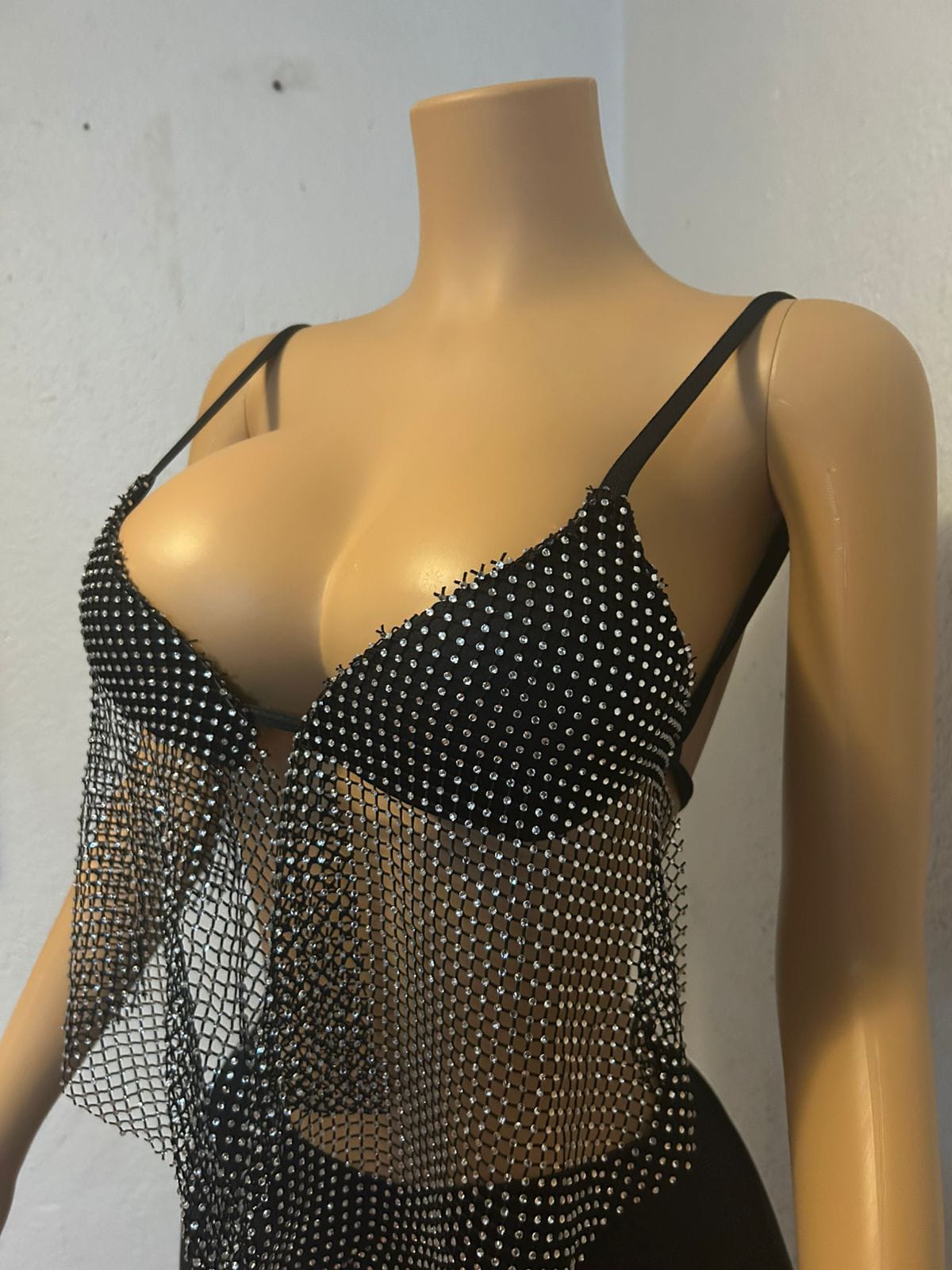 Crop top brillo: imagen 2