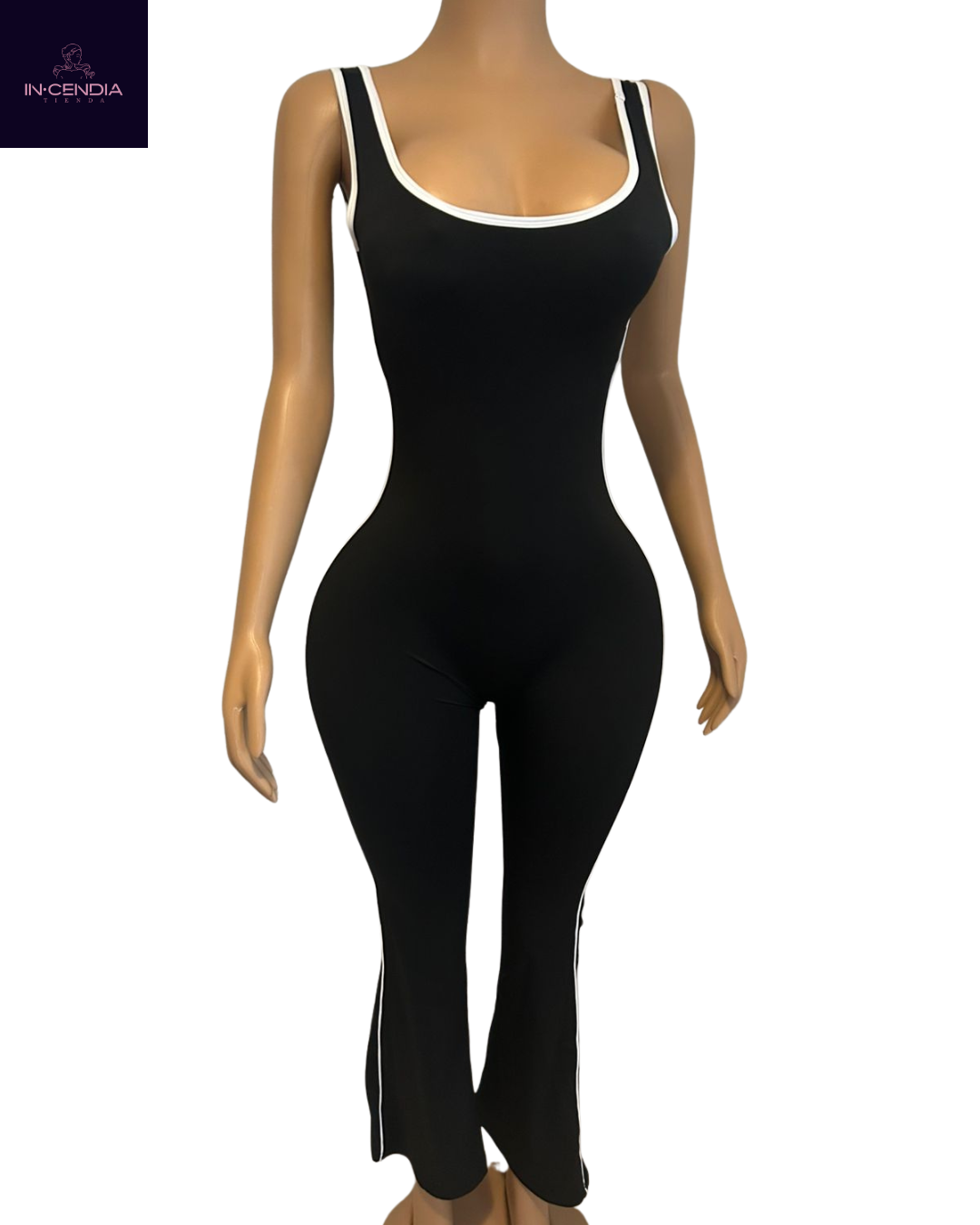 Enterito deportivo mujer (negro): imagen 1