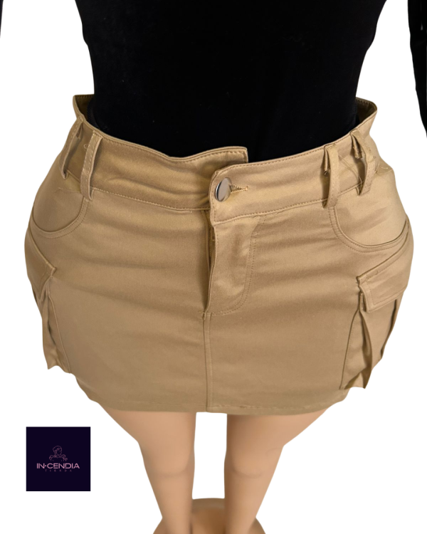 Falda Short tela stretch: imagen 5