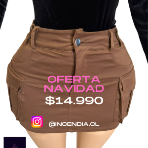 Falda Short tela stretch: imagen 7