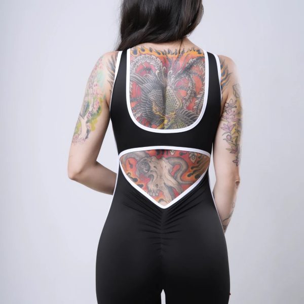 Enterito deportivo mujer (negro): imagen 3