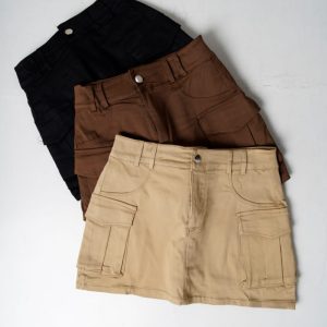 Falda Short tela stretch