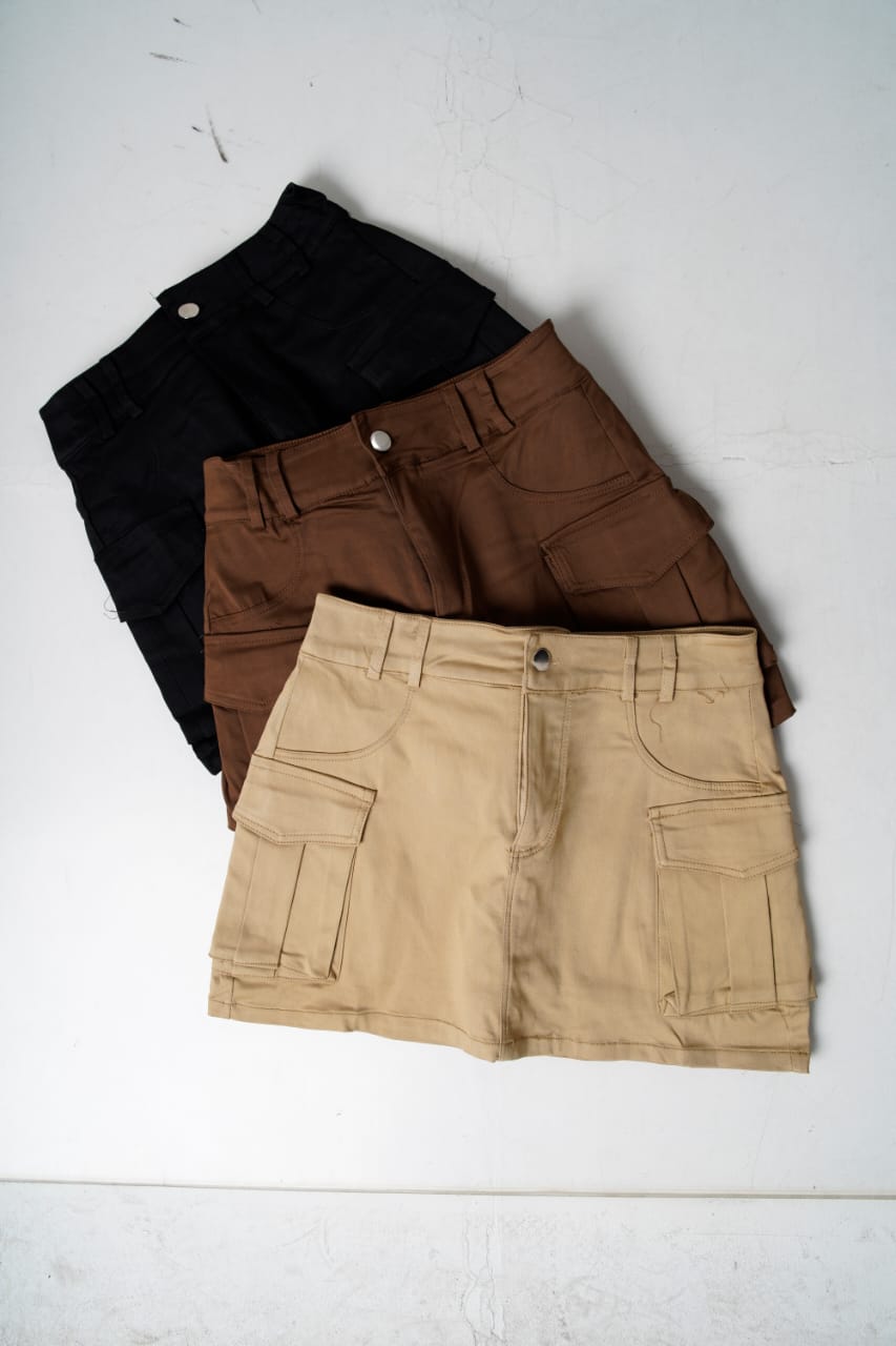 Falda Short tela stretch: imagen 1