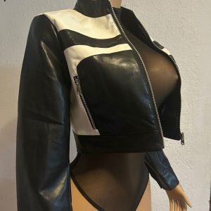 🖤🤍 Chaqueta Femenina Blanco & Negro: imagen 2